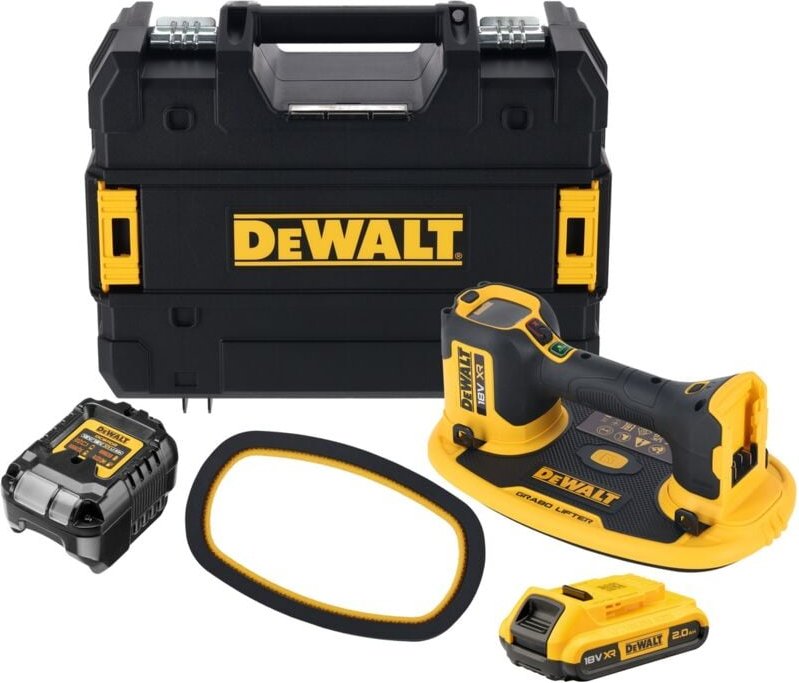 Akku-Vakuum-Heber 18 v xr - Set, incl. Akku 2 Ah, Ladegerät, t-stak Koffer - Dewalt