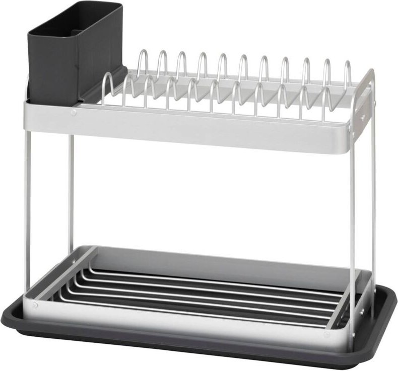 Abtropfgestell 2-stufig grau 42,5x23,5cm - 5five
