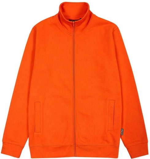 Arbeits-Sweatshirt mit Reißverschluss SOTRA - Orange 5XL