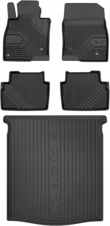 Thumbnail - SET 77 Fußmatten und Matten Mazda 6 3 Limousine 2012-2018