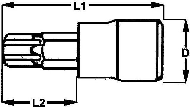 3/8 Innensechskant-Steckschlüssel, 7mm Tengtools M381507-C