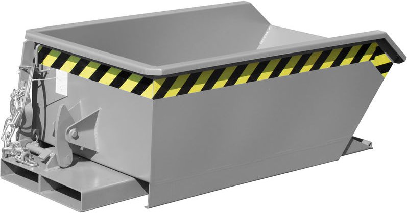 Bauer Mini-Kippbehälter MGU 230, lackiert, Mausgrau