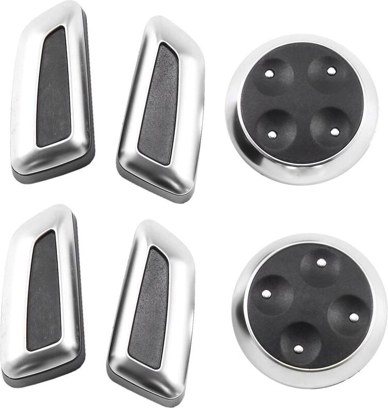 Woosien - Auto Styling Innen Auto Einstellung Taste Schalter Abdeckung Trim Dekorative Für A4 B8 A6 C6 C7 A5 A7 q