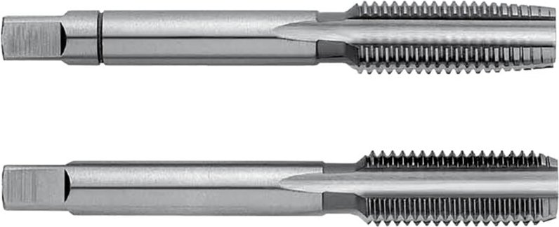Sätze von 2 Handgewindebohrern, Gas Ø1/8''