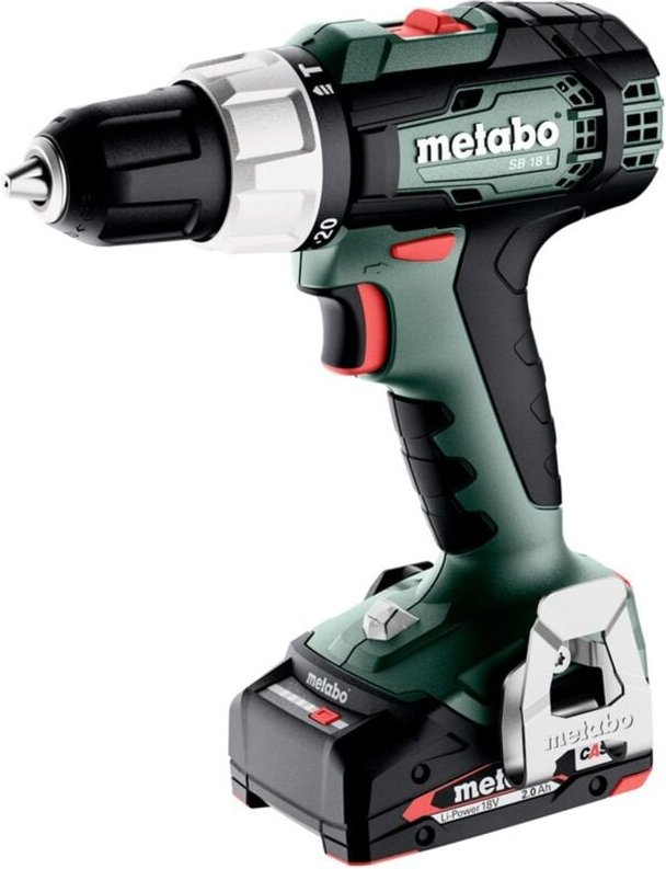 Metabo - Akku-Schlagbohrschrauber sb 18 l 2x 2,0 Ah und Ladegerät in x 145