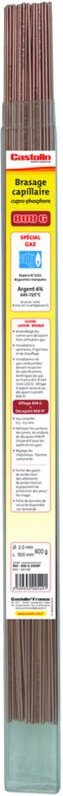 Brasure 808G - Kupfer - Legierung 6% Silber Ø2 - Etui 600g