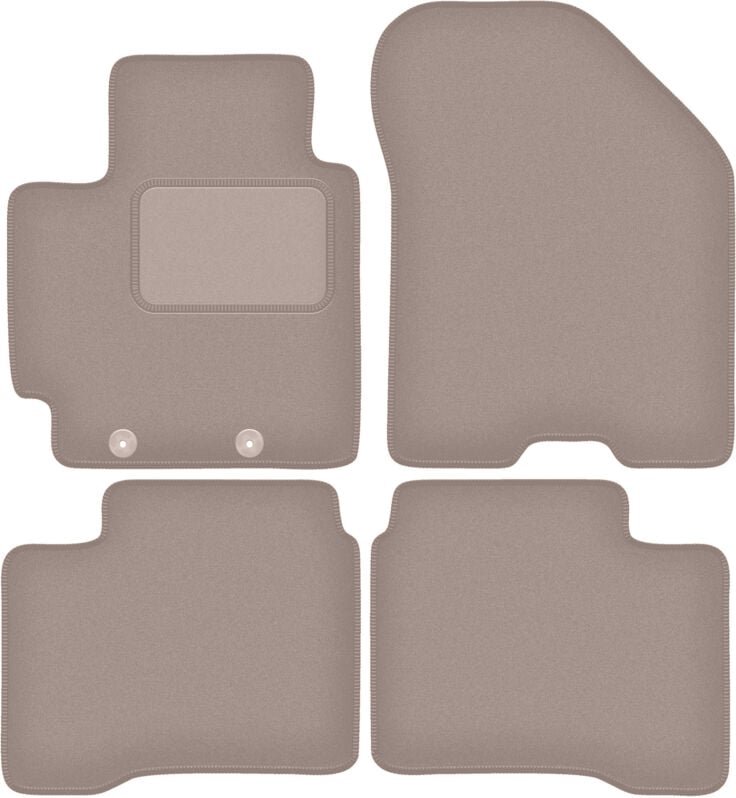 Beige Veloursmatten für: Suzuki Swift VI Fließheck (2017-)