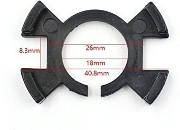 2 Stück Adapter für H1 LED-Lampen, Honda
