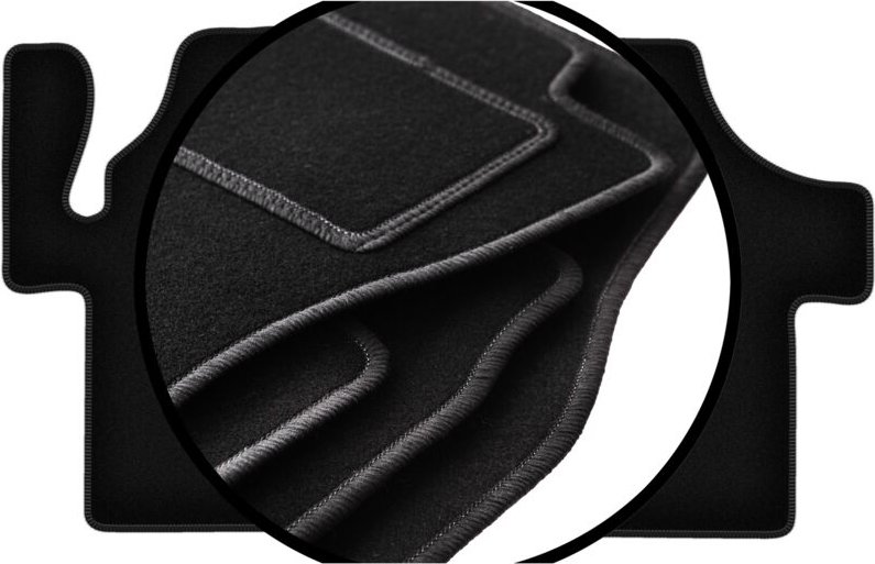 Komplettset Veloursmatten für: Mercedes Vito II W639 Kastenwagen (2003-2014)