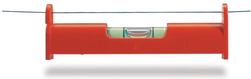 Schnurwasserwaage sww 7,9 cm Kunststoff rot