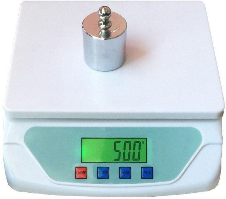 Trade Shop Traesio - Trade Shop - Professionelle digitale elektronische Waage, min. 1 g, max. 25 kg, für Küche und Labor...