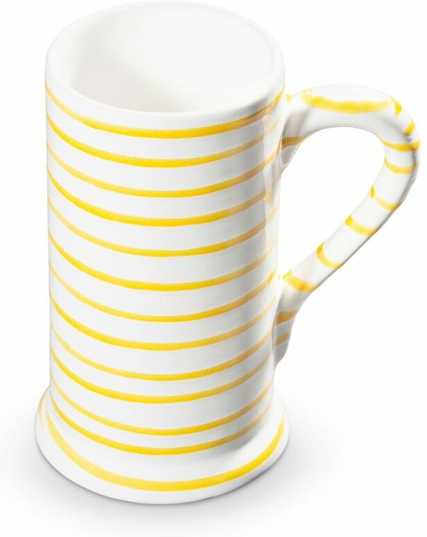 Thumbnail - Gmundner Keramik - Gelbgeflammt, Bierkrug 0,5 Liter