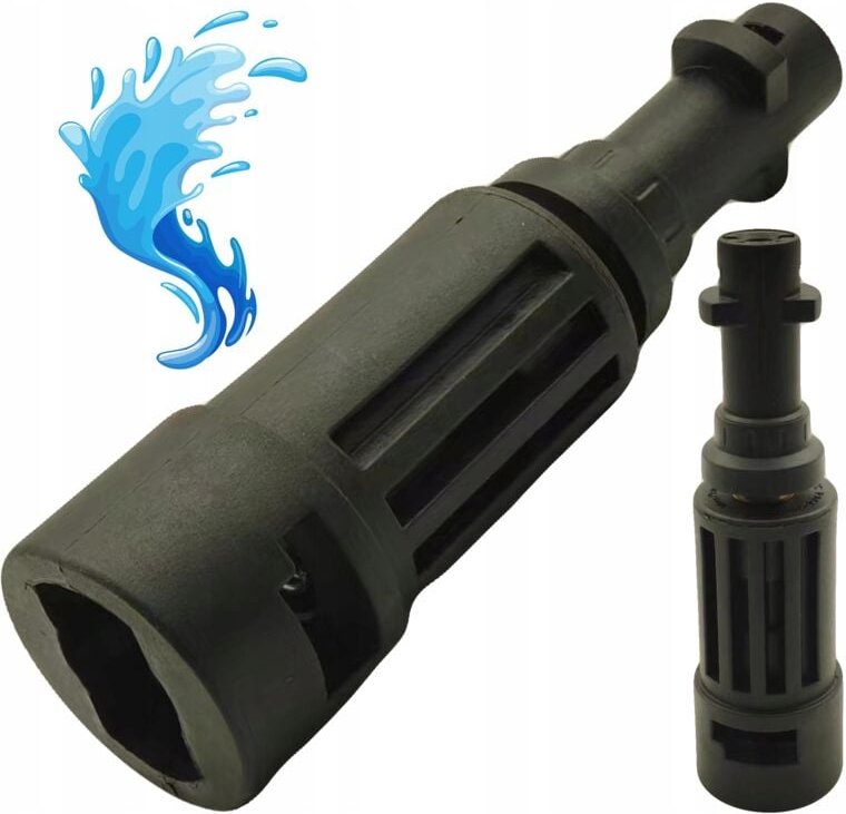 Bajonett auf Kärcher K Bajonett Hochdruckreiniger-Adapter / Adapter (Kunststoff)
