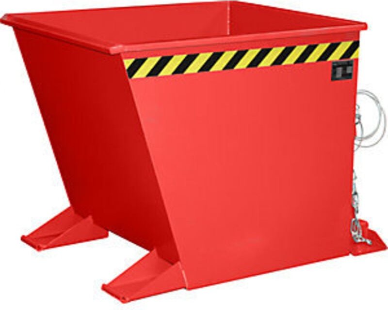 Bauer Spänebehälter SGU-RZ 55, lackiert, Feuerrot