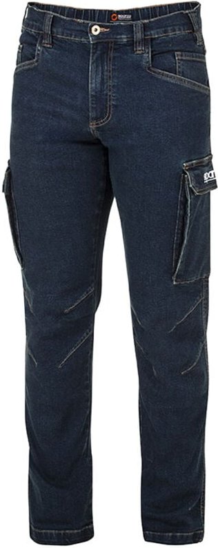 Sparco Dallas Stretch-Arbeitsjeans mit mehreren Taschen - L