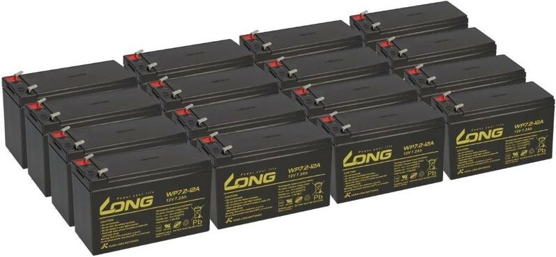 Kunglong - Ersatzakku für AdPos Mini 5000 Markenakku mit VdS 12V 7,2Ah KuLo