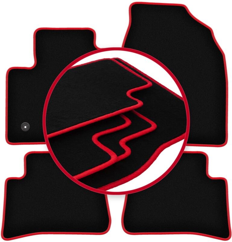 CARLUX-RED Autofußmatten für: Toyota C-HR Crossover (2016-)