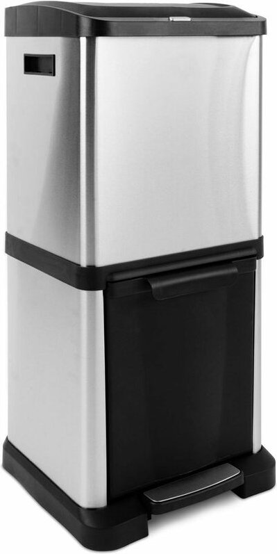 Casa Pura - Mülleimer Dylan Trennsystem Mit 2 Kammern