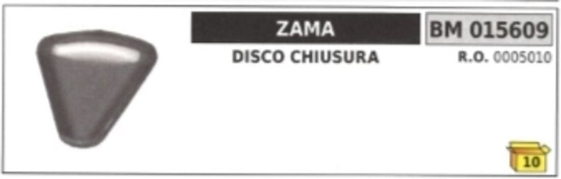 ZAMA-Verschlussscheibe 0005010