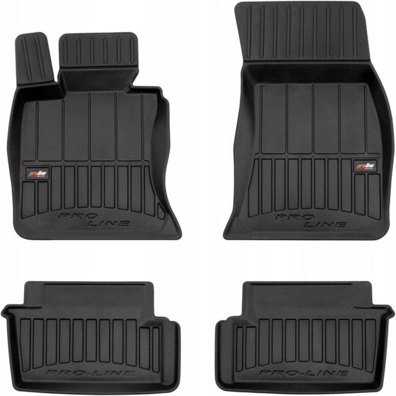 Gummimatten und Fußmatten BMW 4er F32 2013-2020 3D Mulde