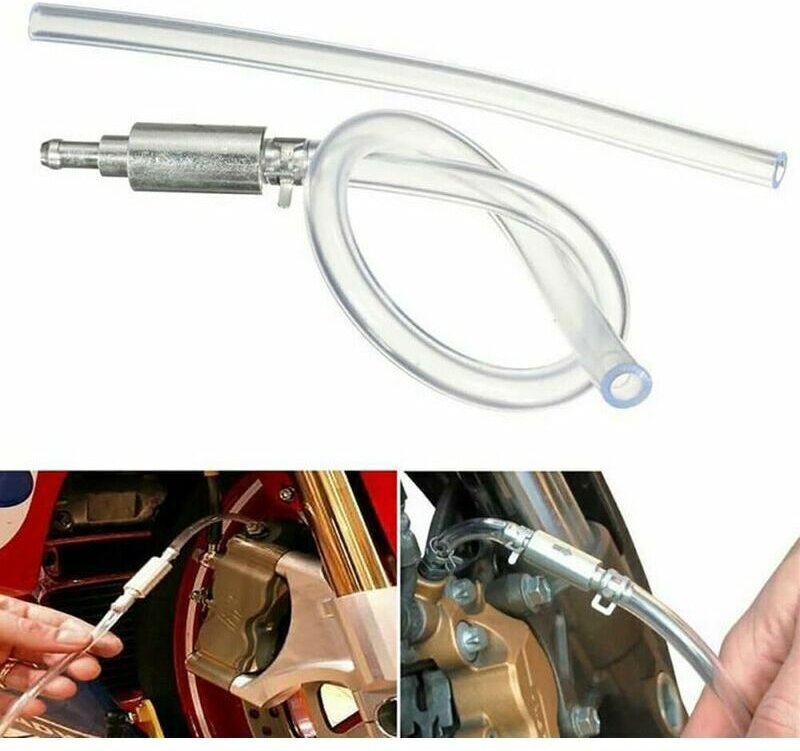 Lablanc - Bremsen-Entlüftungsschlauch – Bremsen-Entlüftungsset, Schlauch mit Einwegventil, Schlauch-Entlüftungswerkzeug,