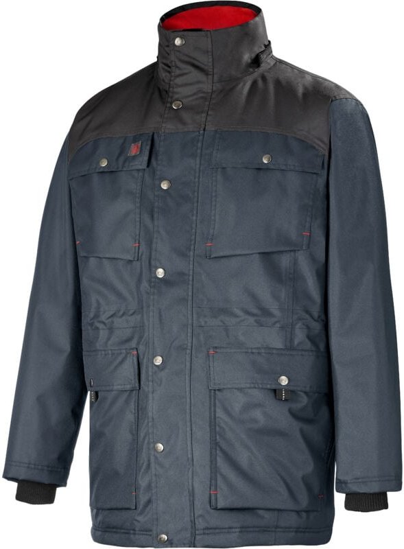 Parka Chuck Grau Charcoal / Schwarz 2xl