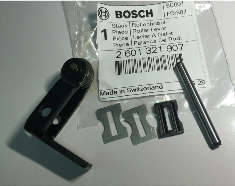 Original-Ersatzteil Bosch 2601321907 Rollenhebel für gst 120 und gst 135