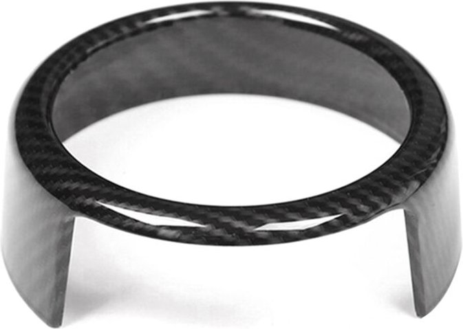 Tlily - FüR 2017-2019 Frontluftgitter Logo Dekoration Ring Abdeckung Trim Aufkleber Rahmen ZubehöR