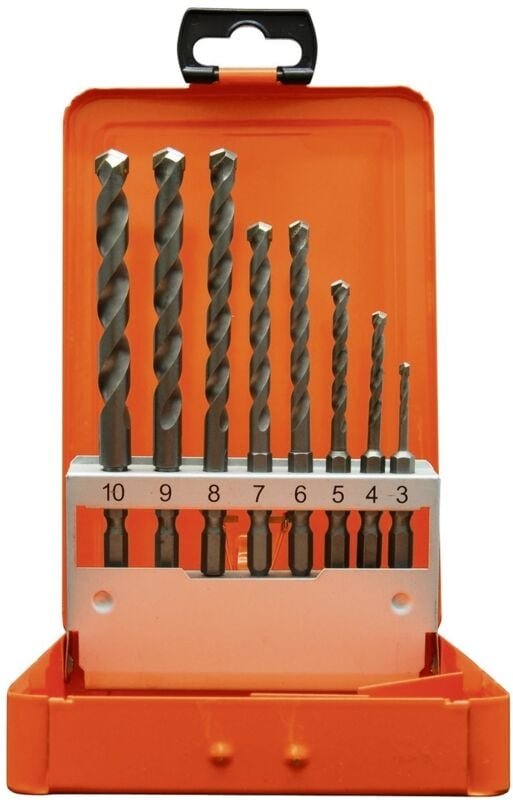 Projahn Steinbohrer Satz 6kant Schaft E6.3 8-tlg.