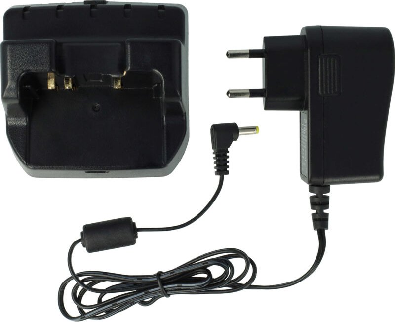 Vhbw - Ladegerät kompatibel mit Yaesu FNB-88, FNB-83 Funkgerät-Akkus - Ladestation + Netzteil + KFZ-Kabel, 10,8 v, 0.45 ...