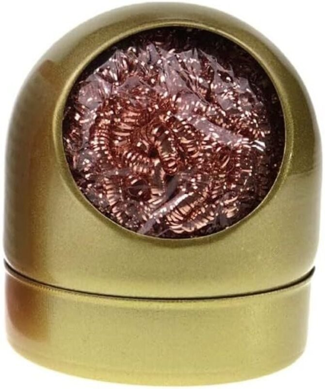 Tonchean - Lötspitzen-Reinigungsset, Messingdrahthalter, Reinigungsset für Messingspitzen mit weicher Spule, Stahldrahth...