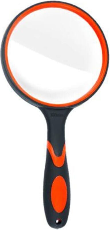 Große Leselupe aus Glas für wissenschaftliche Bücher, Zeitungen, Lesen, Insekten