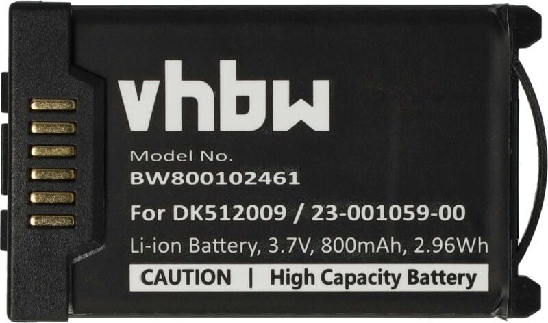 Vhbw - 1x Akku kompatibel mit Telekom Comfort Pro cm 500 schnurlos Festnetz Telefon (800 mAh, 3,7 v, Li-Ion)