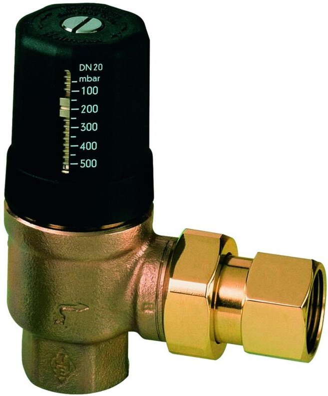 Imi Heimeier Differenzdruck-Überströmventil Hydrolux, mit Anschlussverschraubung, DN25