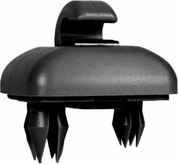 Auto Sonnenblende Clip Hakenhalter Ersatz für Audi A1 A3 A4 A5 Q3 Q5 (8E0 857 562) A7 B6 B7 B8 S4 S5, Schwarz