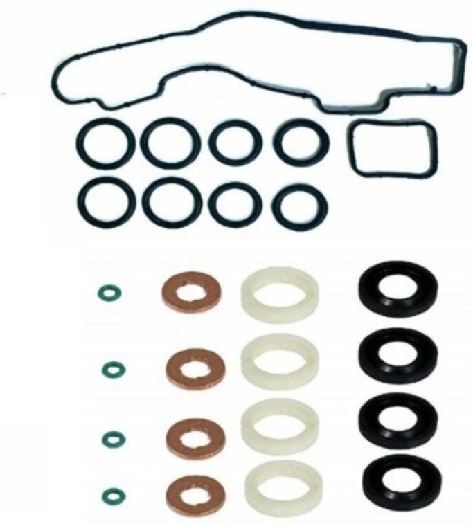 Gabrielle - Einspritzdüsen-Dichtungssatz, passend für Ford 1.6T Motorreparatursatz, 26-teiliges Set 1318562, 3M5Q-9F593-...