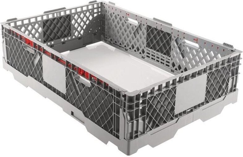 Palettenaufsatzrahmen L1200xB800 mm ohne Kante Nutzhöhe 300 mm HDPE