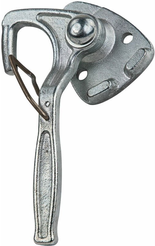 Dema - Anhänger Bordwand Winkelhebelverschluss Gr.0 rechts verzinkt mit Federsicherung