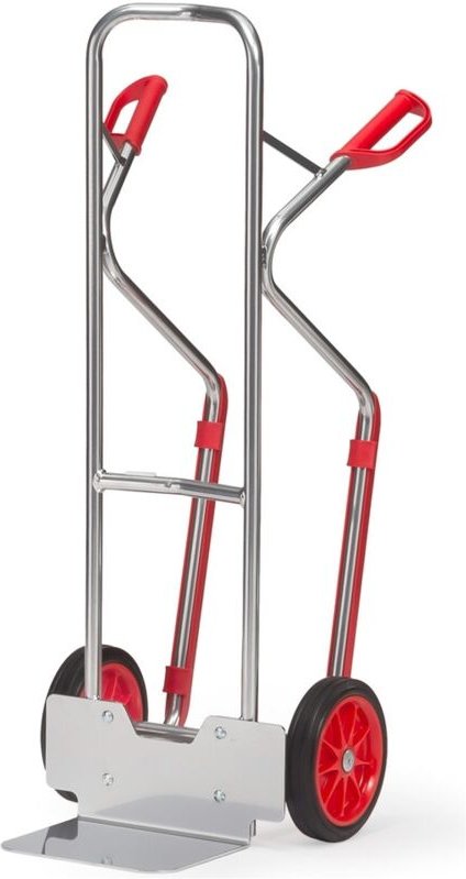 Alu-Stapelkarre, Vollgummiräder 260 x 56 mm - Fetra