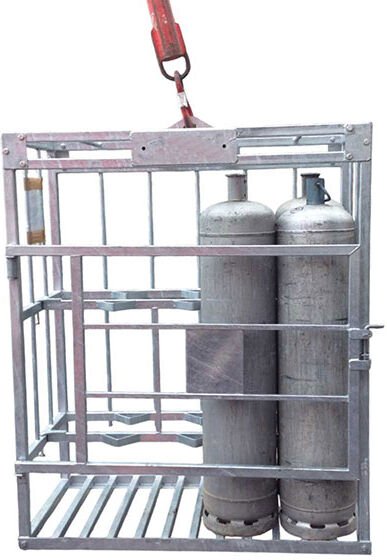 Matisère - Korb mit 8 Flaschen zum Lagern, Bewegen und Sichern - 300851