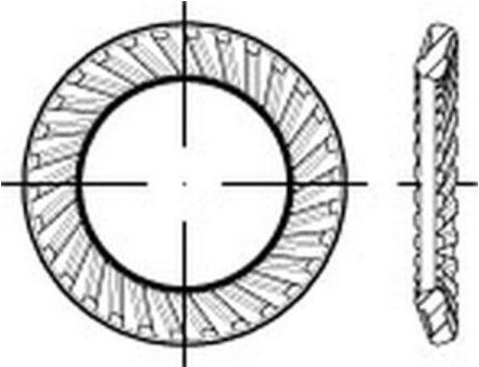 Scheiben 1.4301 s 20 a 2 s 100 Stk - Schnorr
