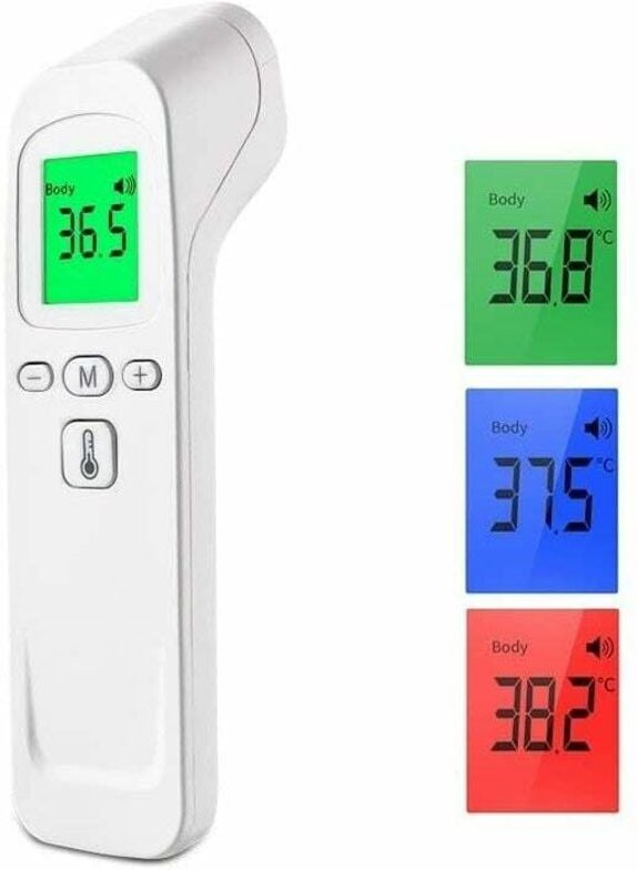 Thumbnail - ZVD - gabrielle Frontales medizinisches Thermometer Medizinisches Infrarot-Thermometer ohne Kontakt für Personen (Erwach...