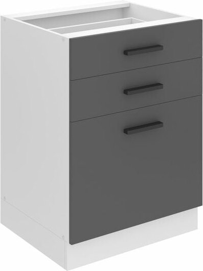 Unterschrank Küche, Küchenunterschrank 60 cm Breite. sdsz Küchenunterschrank ohne Arbeitsplatte. Küchenschrank mit Schub...