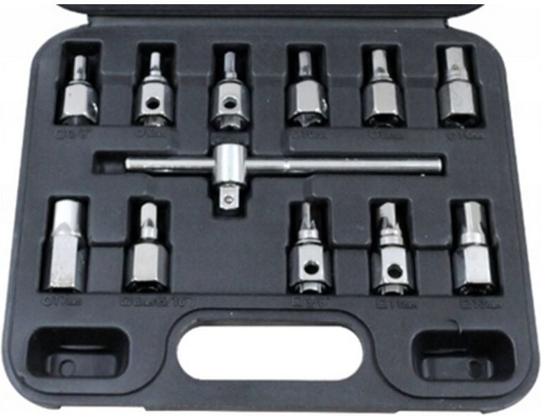 Ölschrauben-Einsätze 3/8"", 12-tlg.