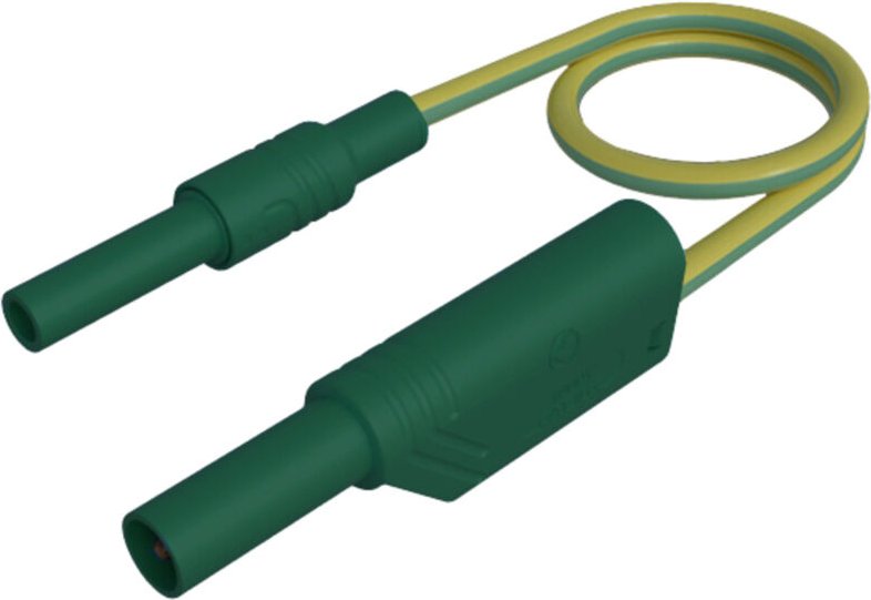 Sks Hirschmann - mal s ws-b 100/2,5 ge/gn Sicherheits-Messleitung 4 mm Sicherheits-Buchse 4 mm Sicher