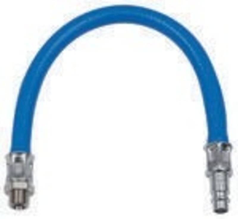 Vibrationsdämpfer mit 300 mm PVC-Schlauch, Nippel nw 11, g 1/2 ag - Riegler