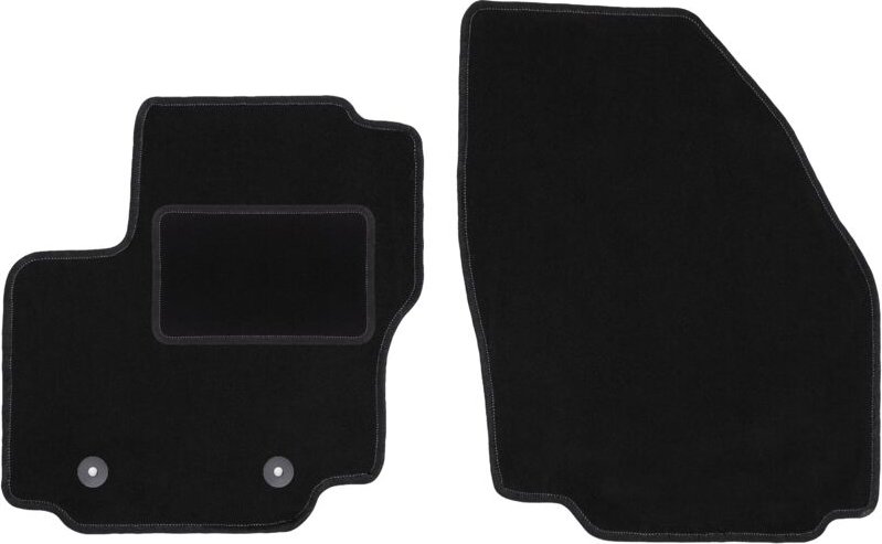 Vordere Matten schwarz für: Ford S-MAX MK1 Minivan (2006-2011)