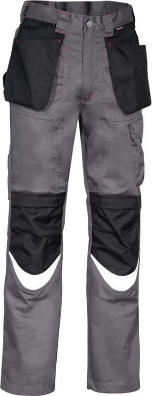 Arbeitshose BRICKLAYER - Anthrazit/Schwarz 4XL - FR (58) - EU (64)