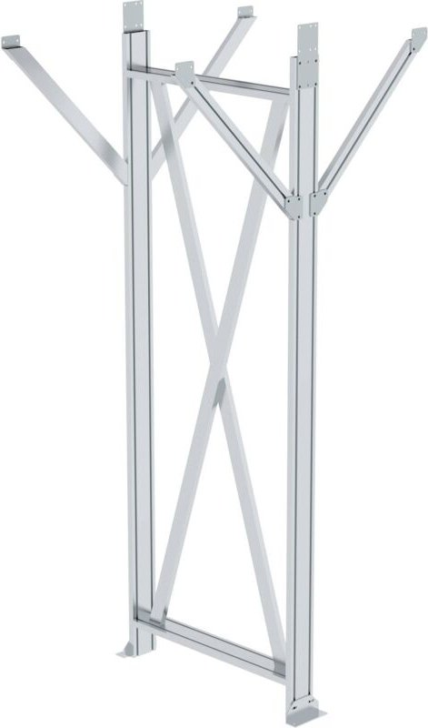 Günzburger Steigtechnik - Stützteil für Baukastensystem Laufsteganlage Plattformhöhe 2,5 m - 632201