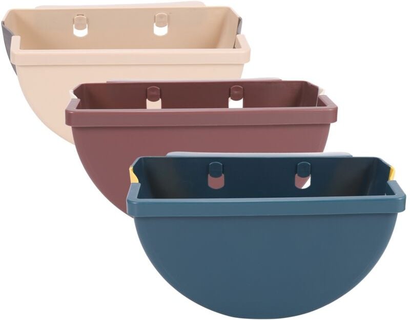 3-teiliger hängender Mülleimer für die Küche, gefalteter Abfalleimer für Lebensmittel, zusammenklappbarer Mülleimer zur ...